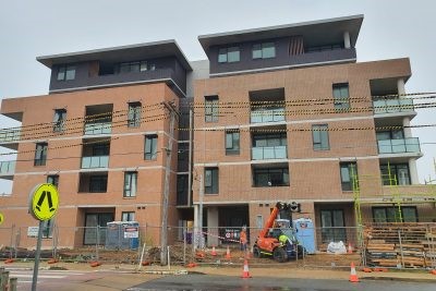 Miller Apartments Near Completion